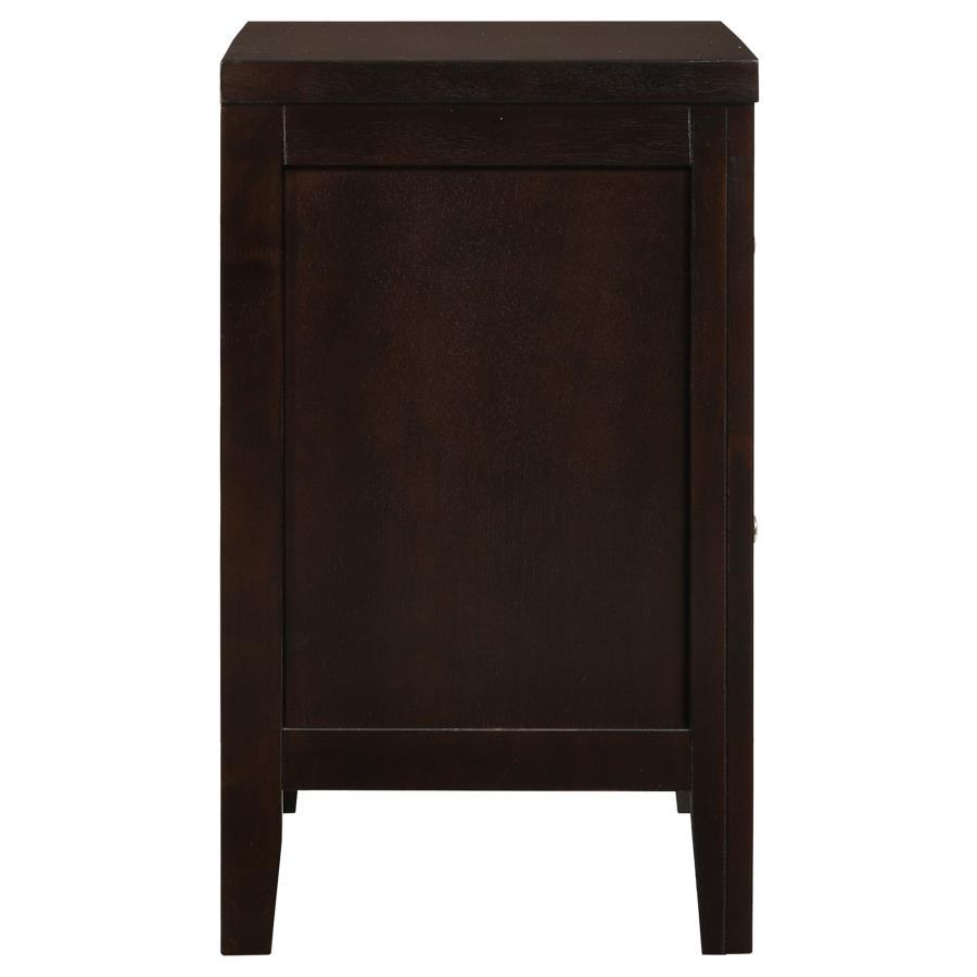 Carlton - 2-Drawer Nightstand - Cappuccino by CoasterEveryday | Bel Furniture