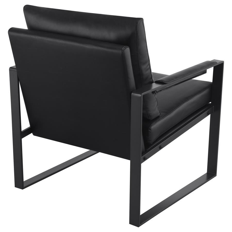 Rosalind - Upholstered Track Arm Accent Chair by Coaster Fine Furniture | Bel Furniture
