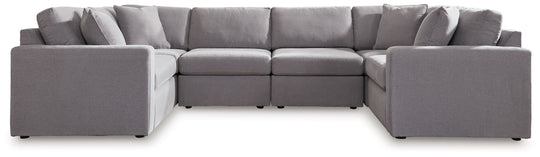 Modmax - Granite - Sectional Gray 6 Pc. Sectional by Signature Design by Ashley® | Bel Furniture