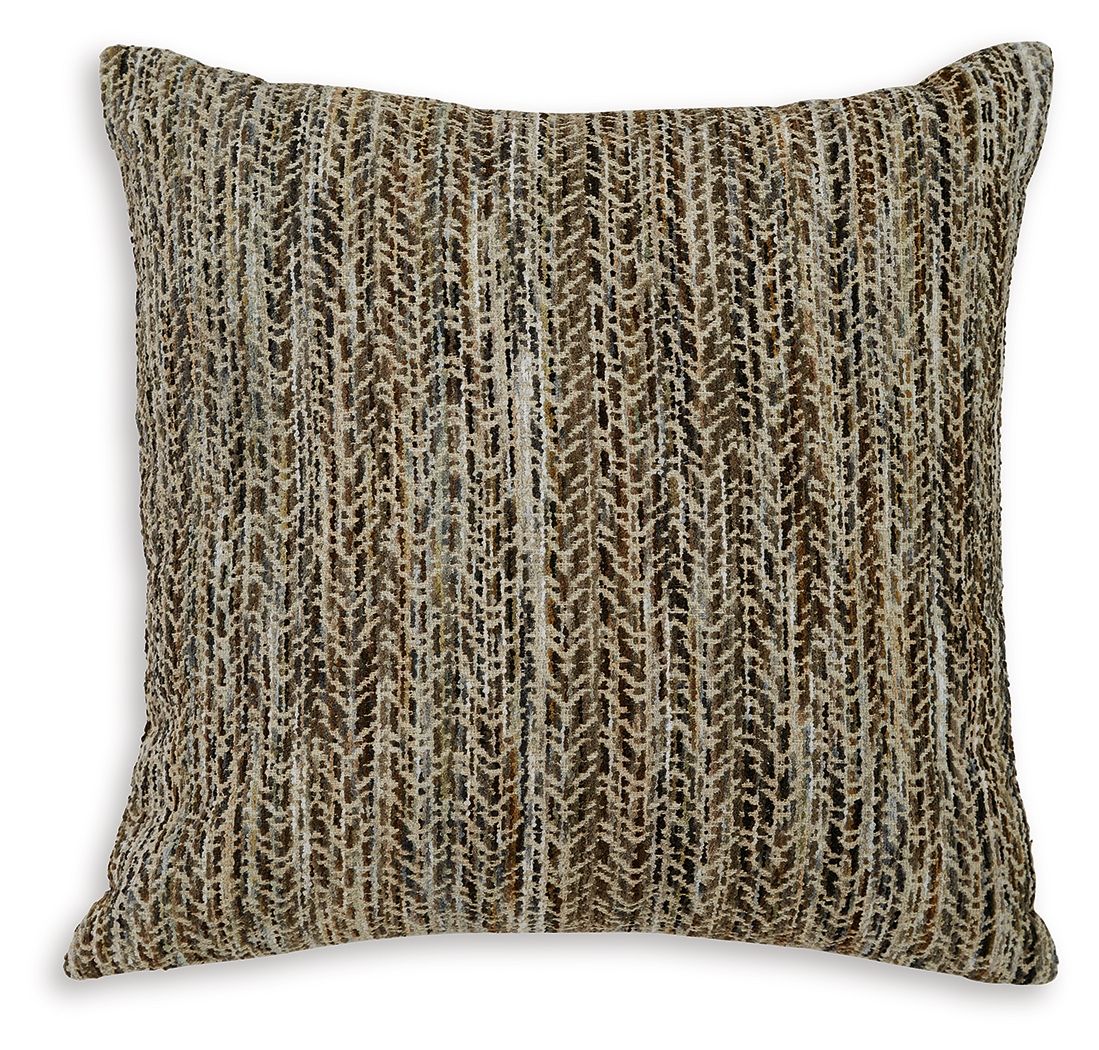 Jayner - Pillow Dark Brown 4 Pieces by Signature Design by Ashley® | Bel Furniture