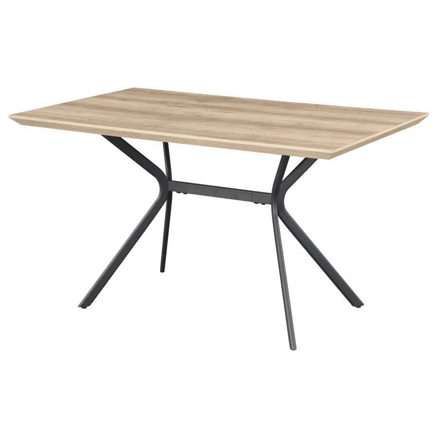 Edgecreek - Composite Wood Dining Table - Light Brown by Coaster Fine Furniture | Bel Furniture