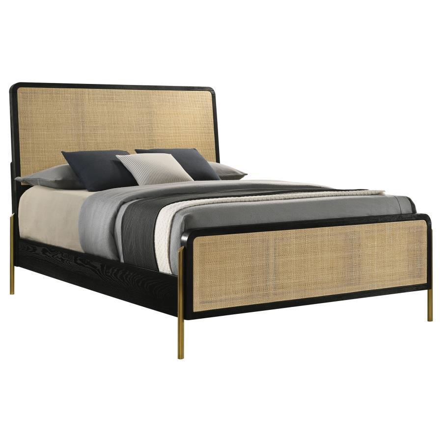 Arini - Rattan Panel Bed by CoasterElevations | Bel Furniture
