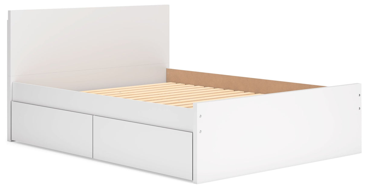 Onita - Panel Platform Bed With Storage by Signature Design by Ashley® | Bel Furniture