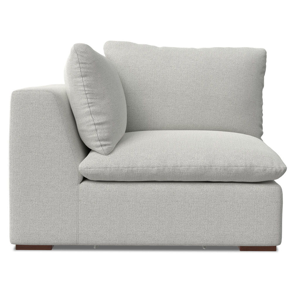 Jasmine - Corner Sofa Module - Gray by Simpli-Home | Bel Furniture