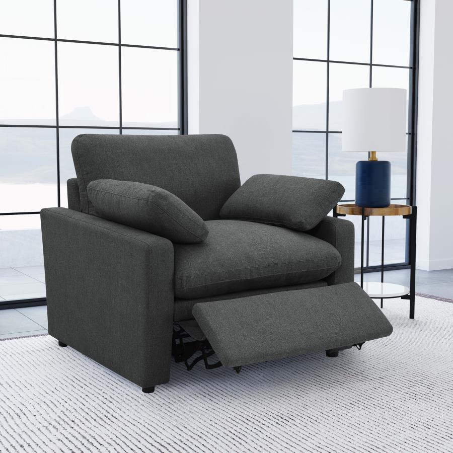 Collins - Upholstered Power Recliner Chair by Coaster Fine Furniture | Bel Furniture
