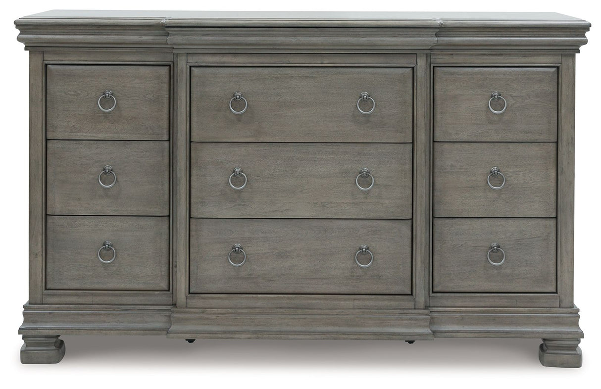 Lexorne - Gray - Dresser by Signature Design by Ashley® | Bel Furniture