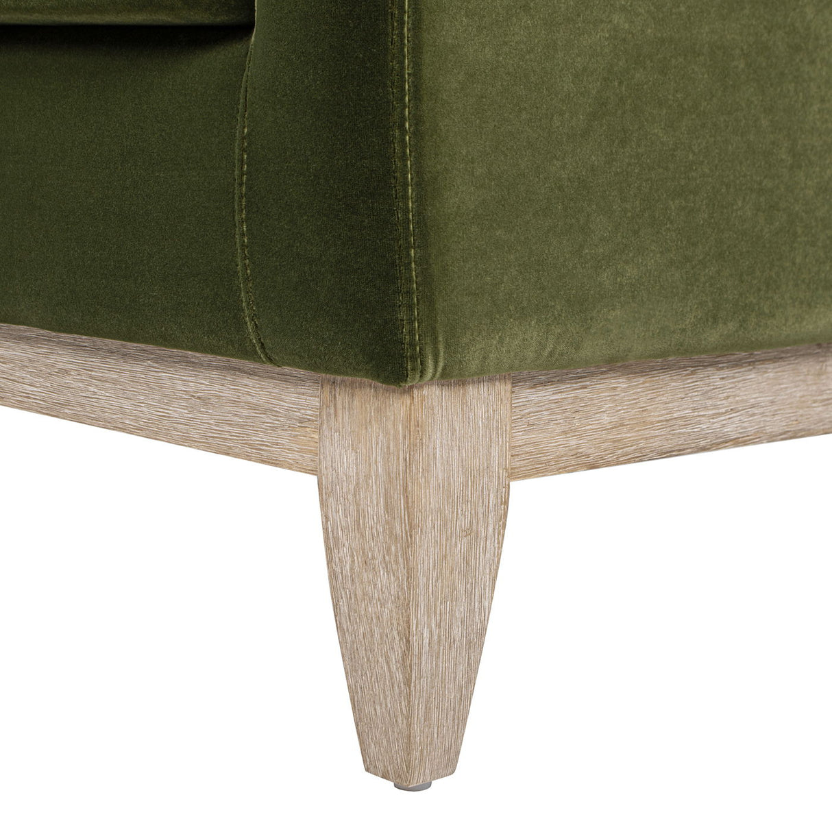 Pasadena - Wide Modern Farmhouse Accent Arm Chair - Olive Green by Jennifer Taylor Home | Bel Furniture