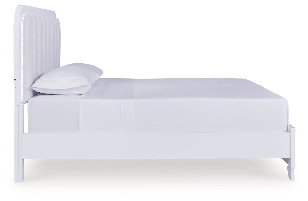 Jarlee - Upholstered Panel Bed by Signature Design by Ashley® | Bel Furniture