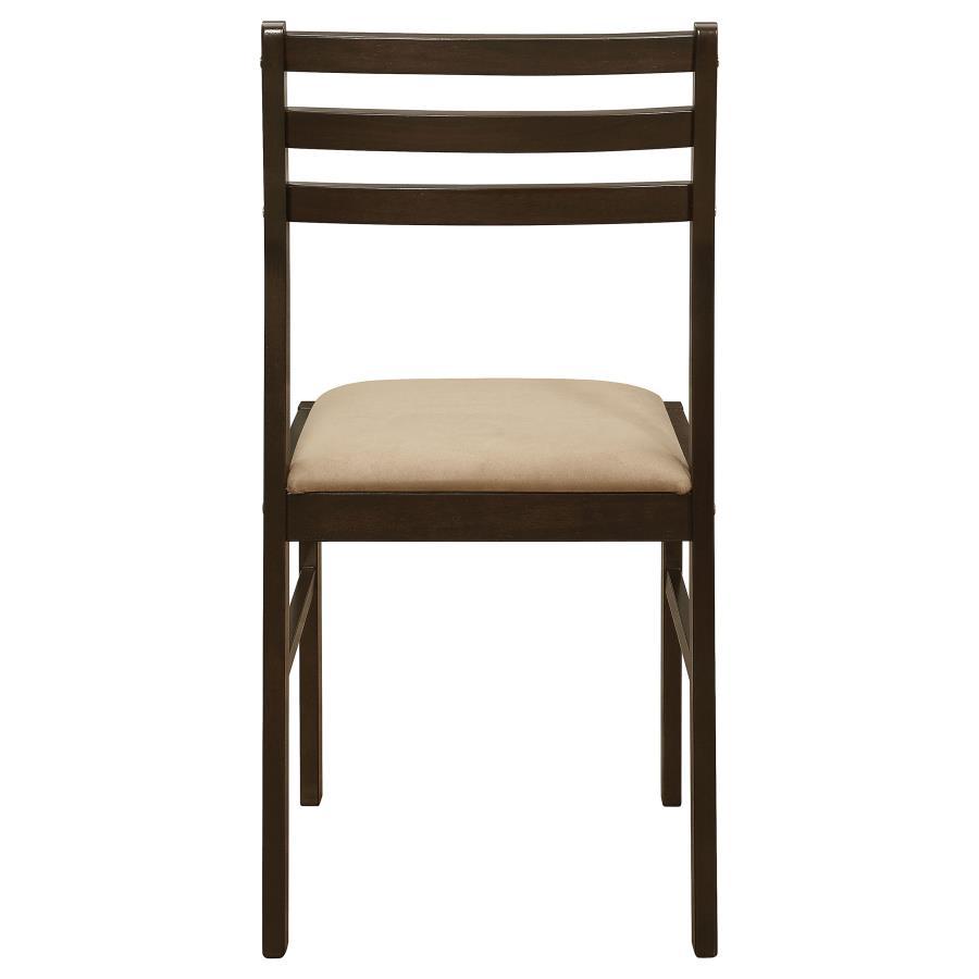 Bucknell - 3 Piece Round Drop Leaf Dining Table Set by CoasterEveryday | Bel Furniture