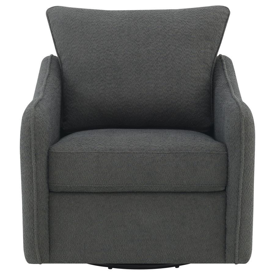 Madia - Upholstered Sloped Arm Swivel Glider Chair
