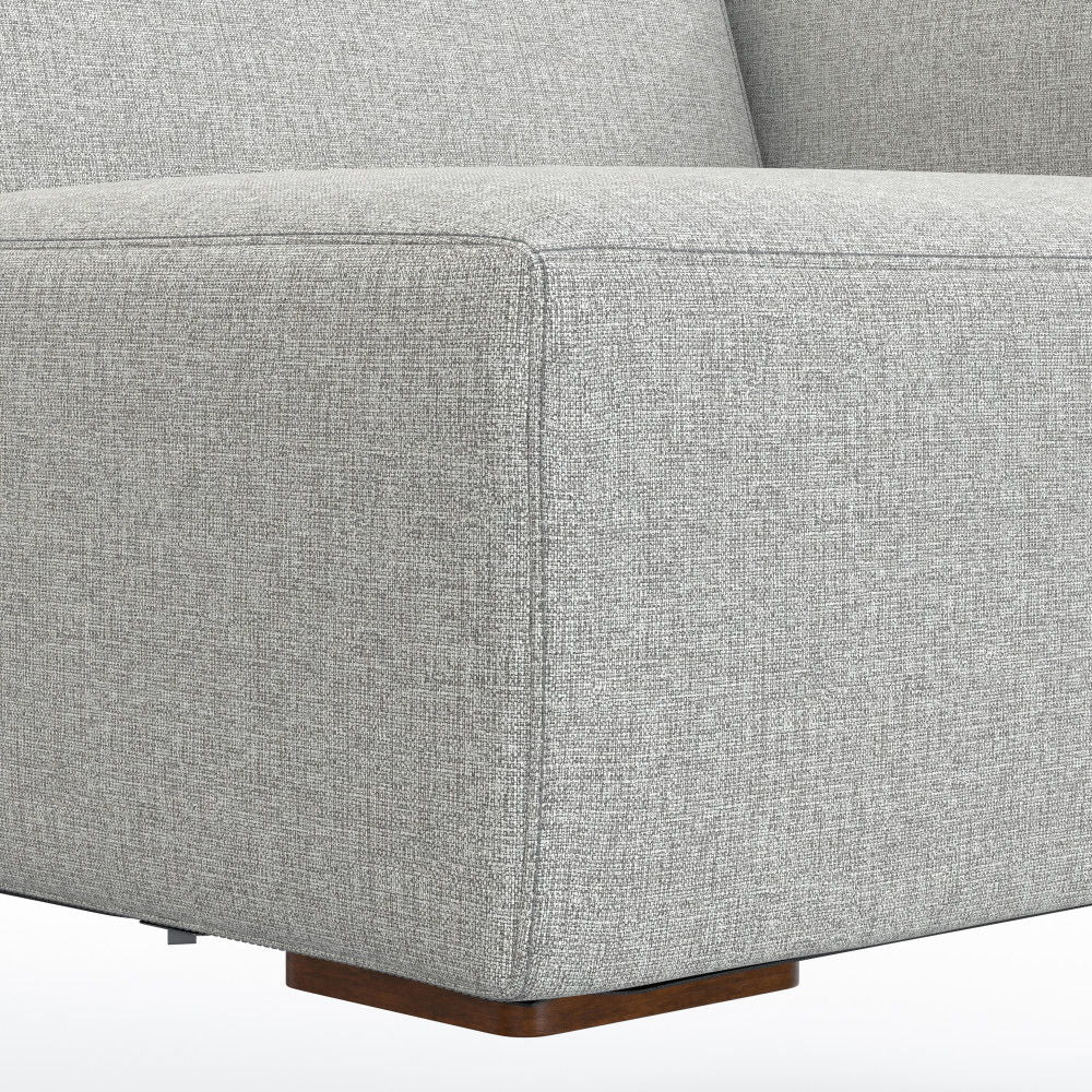 Rex - Right Arm Sofa Module - Gray by Simpli-Home | Bel Furniture