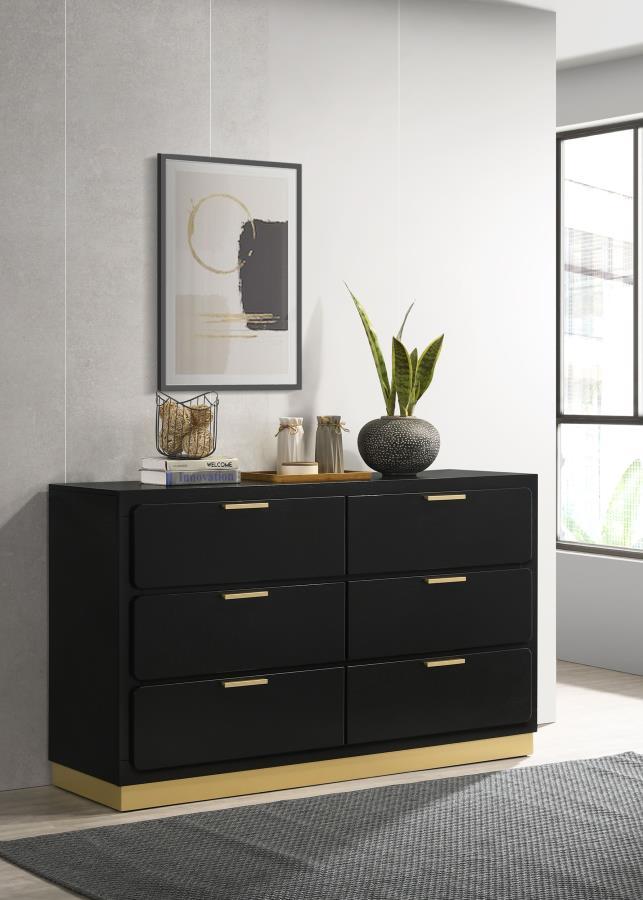 Caraway - 6-Drawer Dresser by Coaster Fine Furniture | Bel Furniture
