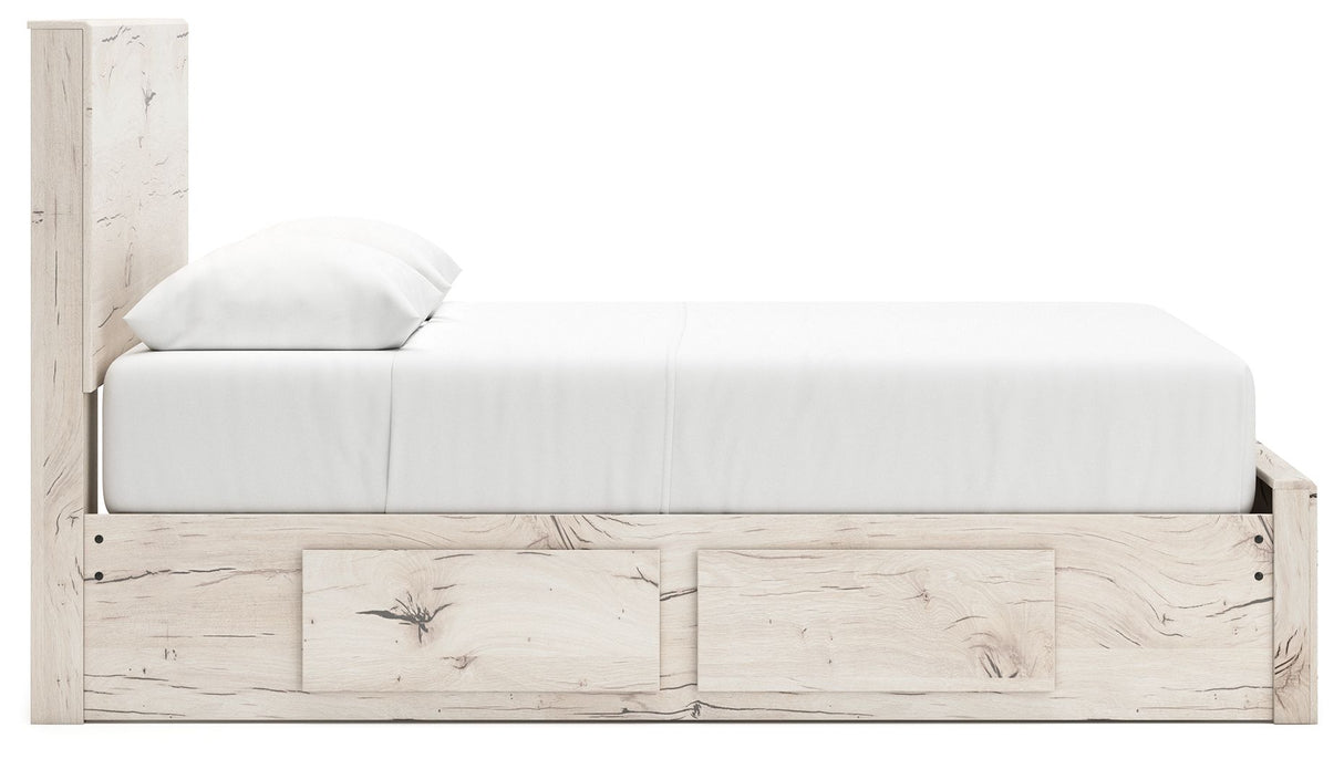Lawroy - Panel Bed With Storage by Signature Design by Ashley® | Bel Furniture