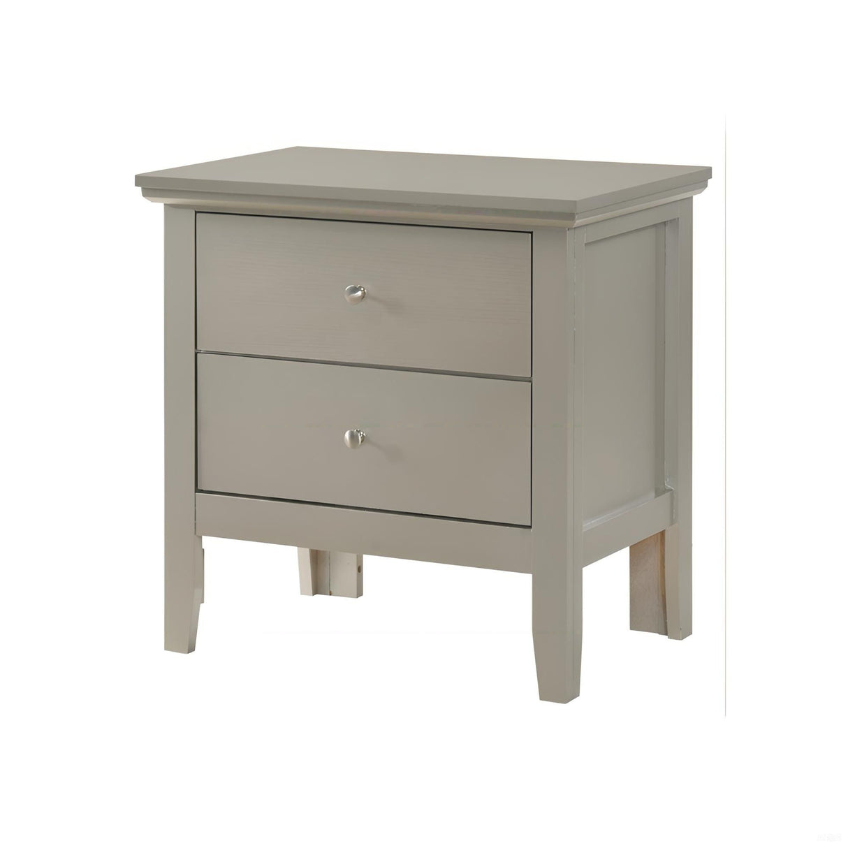 English Dovetailed Drawers Nightstand