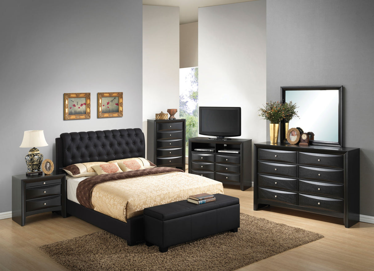 Tufted Upholstered Bed