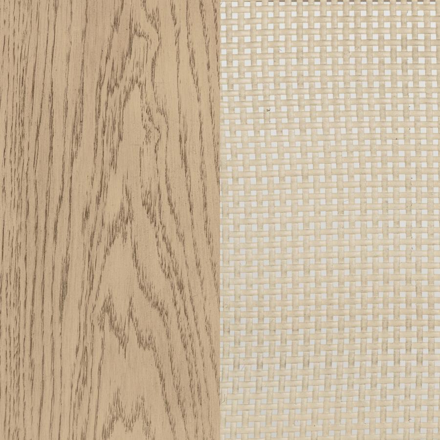 Kailani - 2-Drawer Nightstand Bedside Table - Beige Oak by Coaster Fine Furniture | Bel Furniture