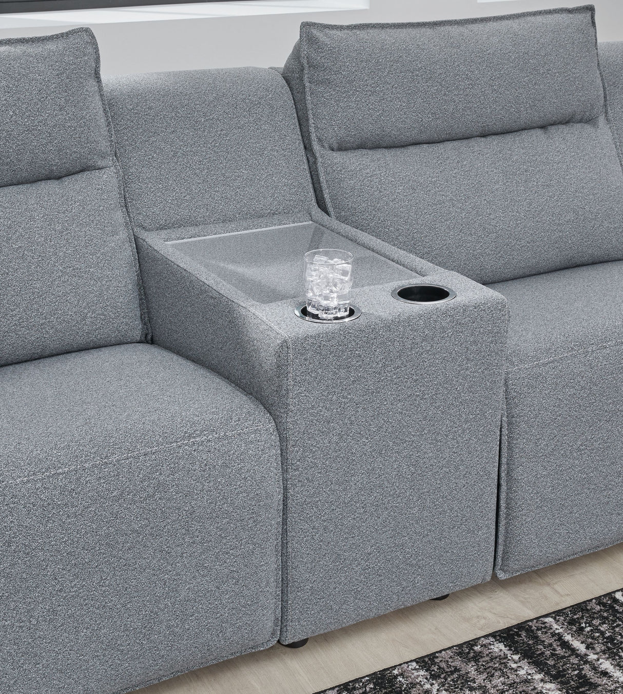 Modmax - Salt And Pepper - Reclining Sectional by Signature Design by Ashley® | Bel Furniture
