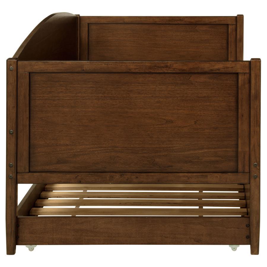 Bozeman - Wood Twin Daybed With Trundle - Medium Walnut by Coaster Fine Furniture | Bel Furniture