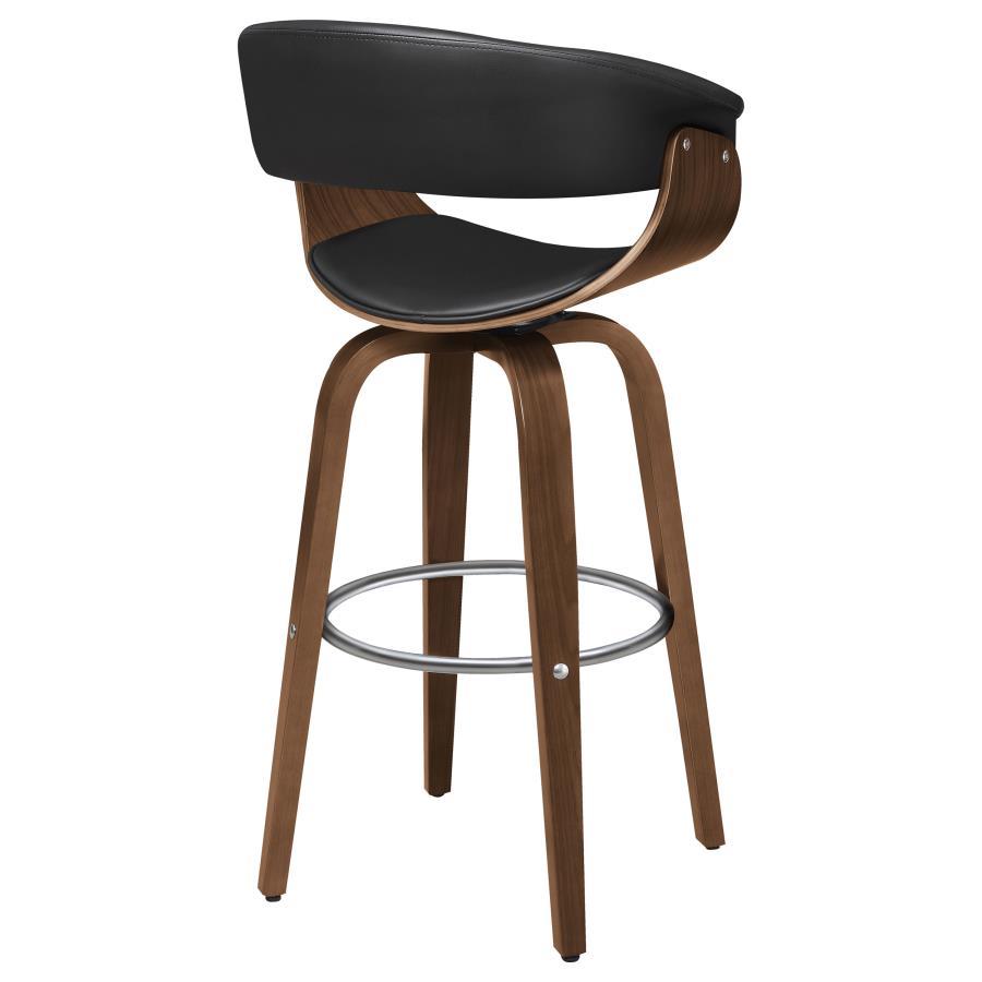 Zion - Upholstered Swivel Bar Stool by CoasterEssence | Bel Furniture