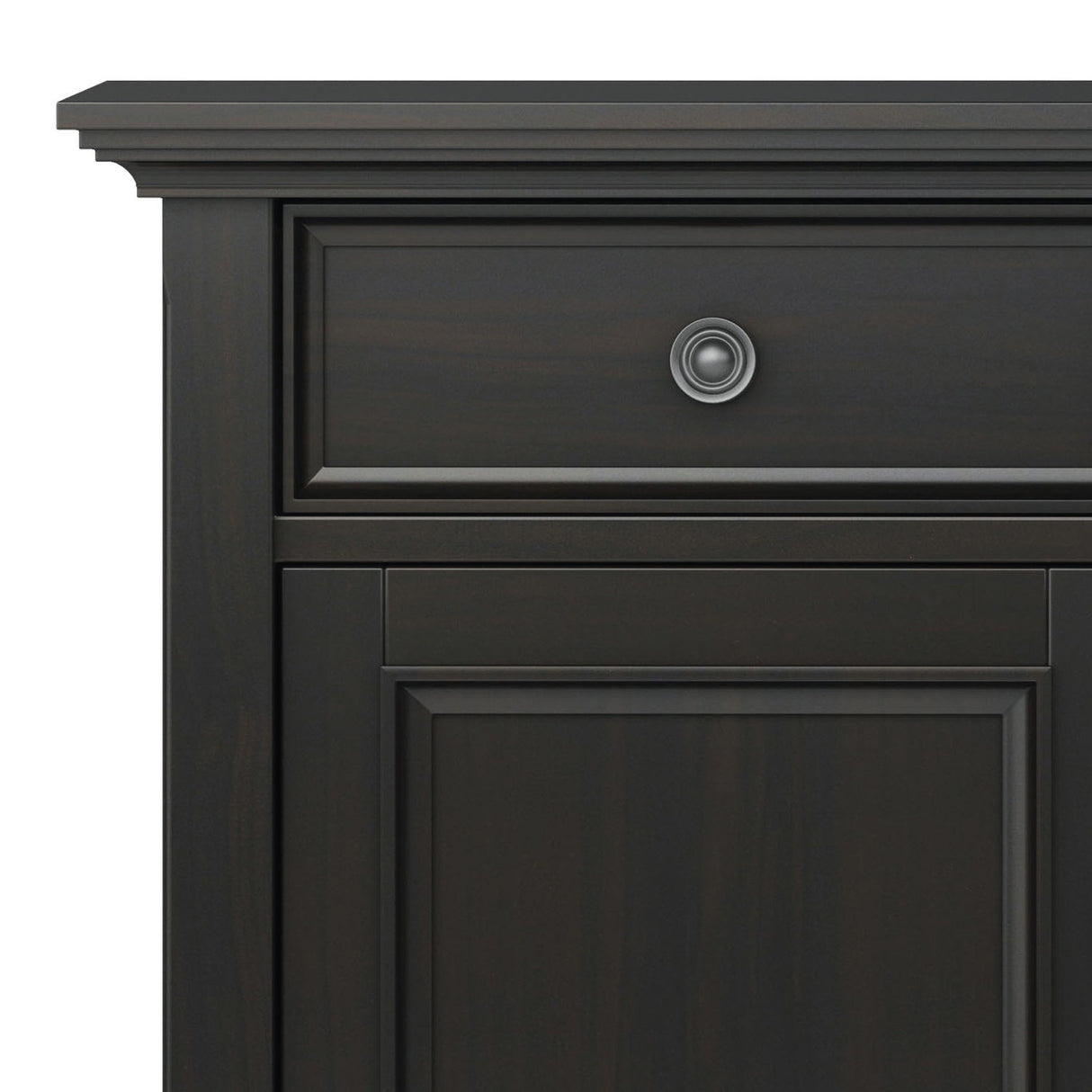 Amherst - Entryway Storage Cabinet - Hickory Brown by Simpli-Home | Bel Furniture