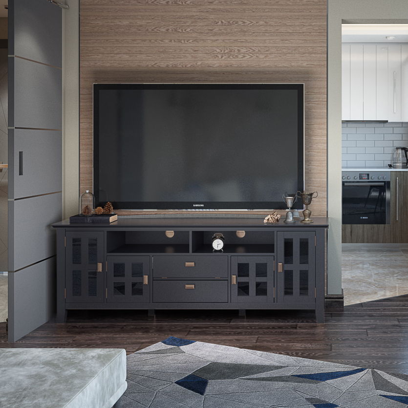 Artisan - TV Media Stand by Simpli-Home | Bel Furniture