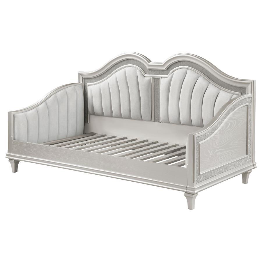 Evangeline - Upholstered Twin Daybed - Silver Oak by Coaster Fine Furniture | Bel Furniture