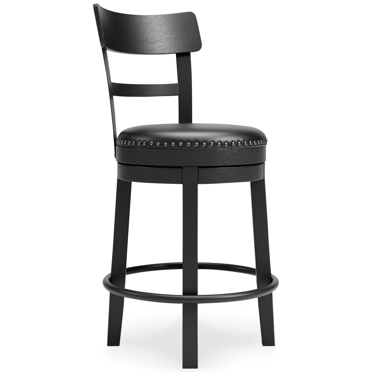 Valebeck - Full Back Swivel Stool by Signature Design by Ashley® | Bel Furniture