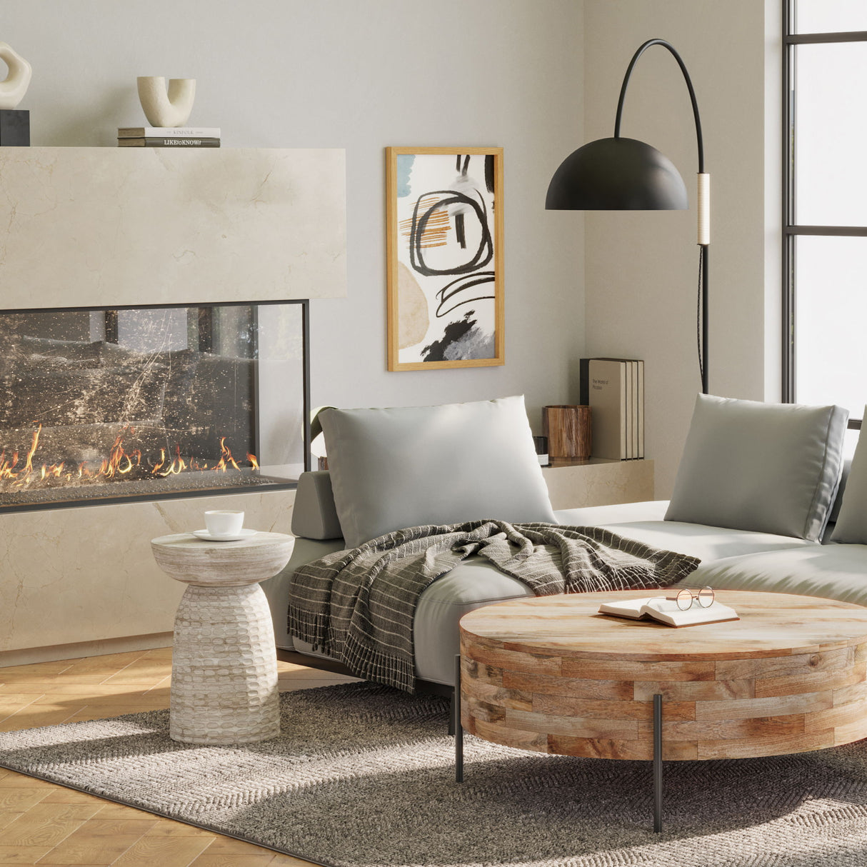 Boyd - Handcrafted Wooden Accent Table by Simpli-Home | Bel Furniture