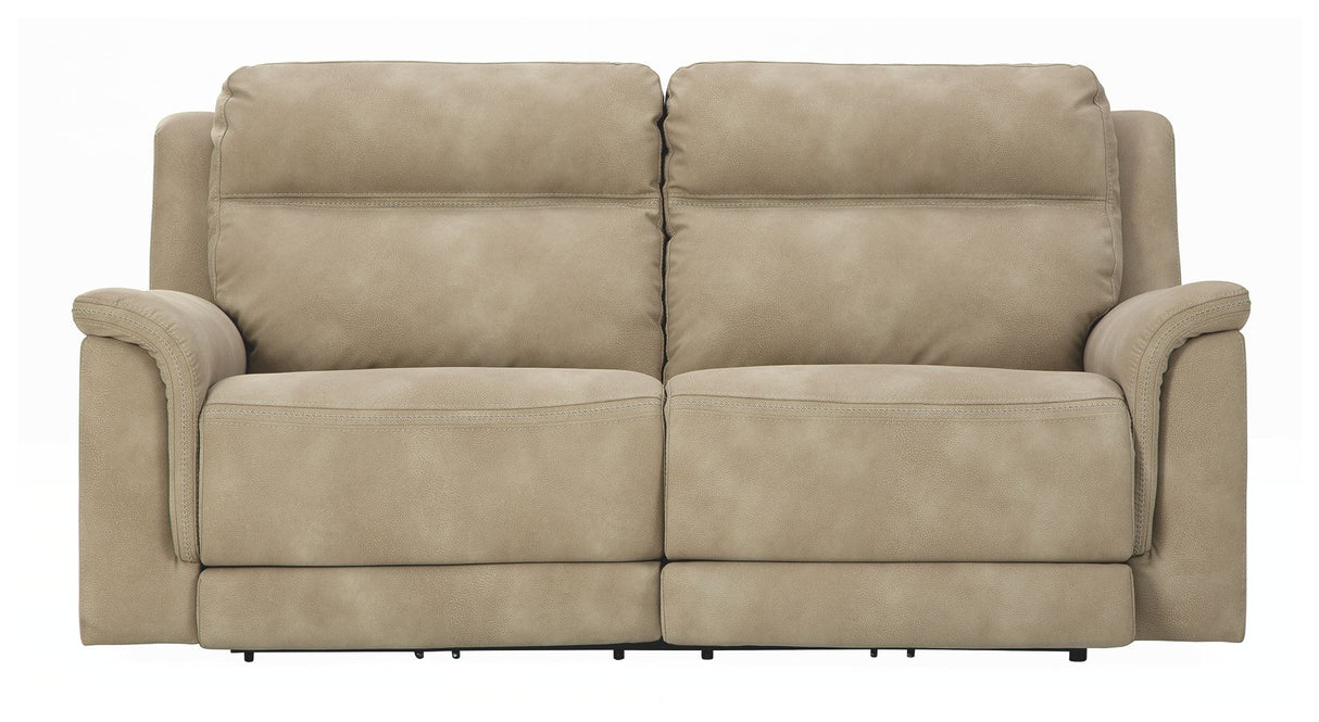 Next-Gen - Power Reclining Sofa Beige by Signature Design by Ashley® | Bel Furniture