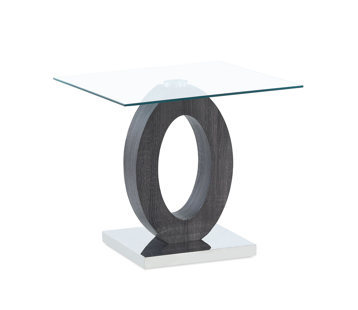 Tracker - End Table - Brown White by Global Furniture USA | Bel Furniture