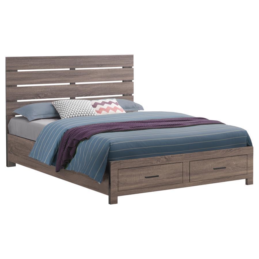 Brantford - Wood Storage Panel Bed by CoasterEveryday | Bel Furniture