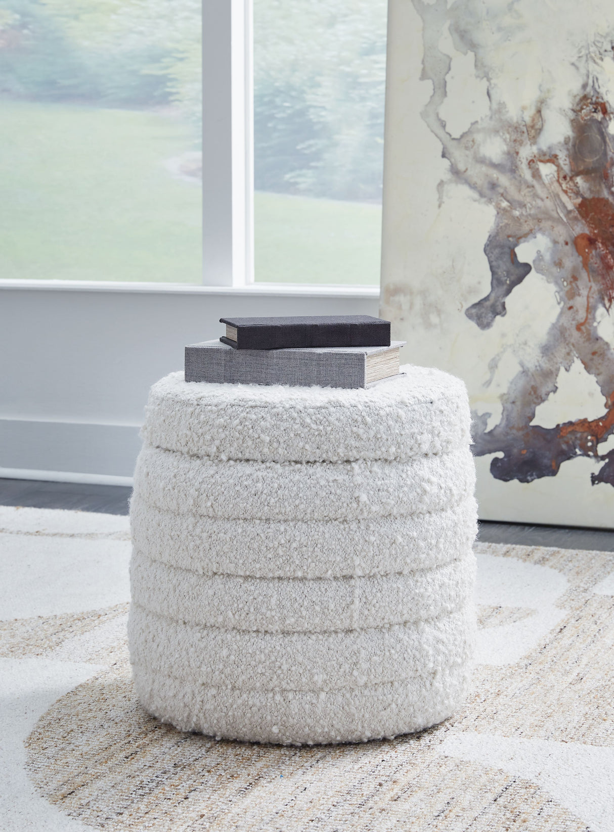 Duntler - Ivory - Storage Ottoman by Signature Design by Ashley® | Bel Furniture