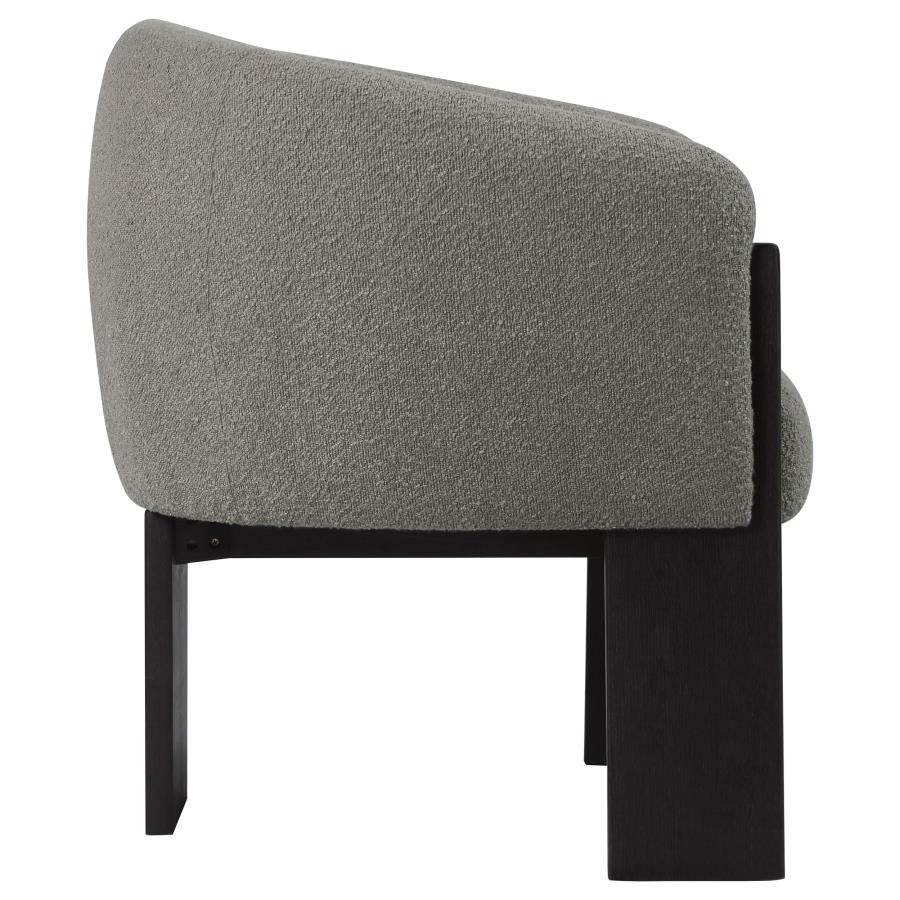 Valdez - Boucle Upholstered Barrel Back Accent Chair by CoasterEveryday | Bel Furniture