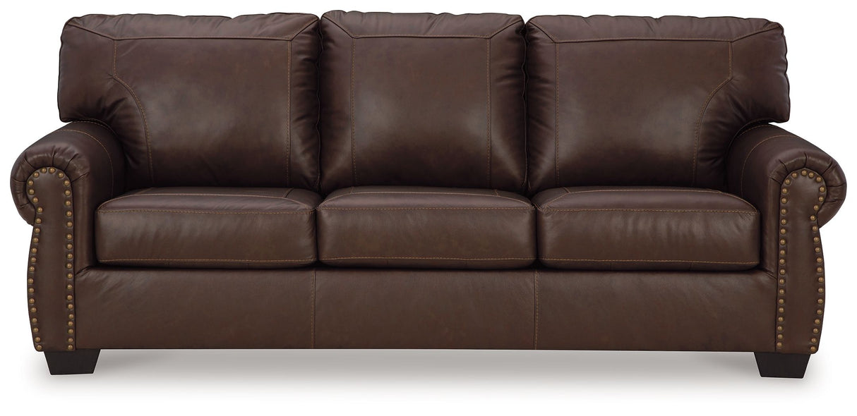 Colleton - Dark Brown - Sofa by Signature Design by Ashley® | Bel Furniture