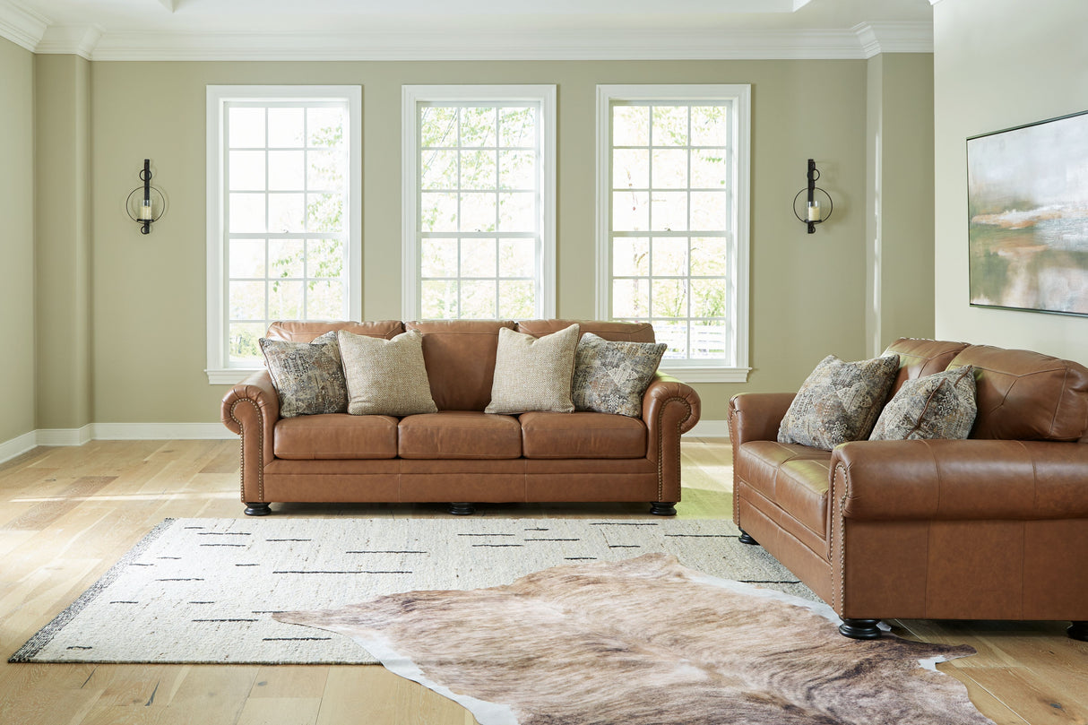 Carianna - Living Room Set Light Brown 2 Pc. Sofa, Loveseat by Signature Design by Ashley® | Bel Furniture