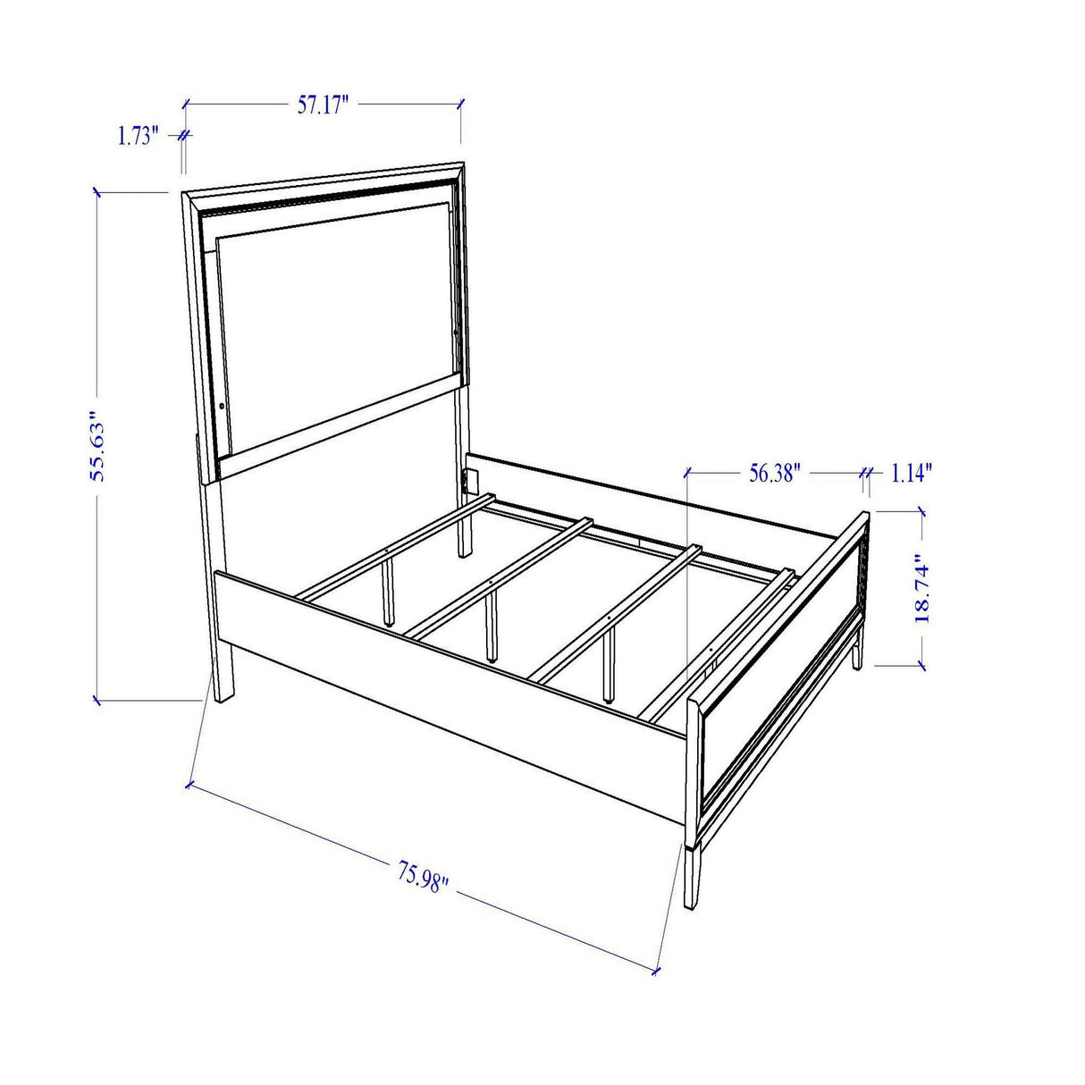 Almera - Bed Glitter