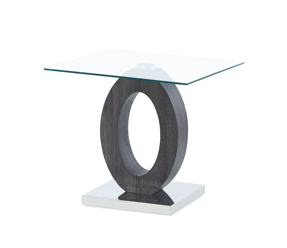Tracker - End Table - Brown White by Global Furniture USA | Bel Furniture