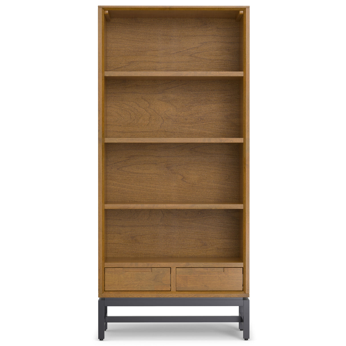 Banting - Mid Century Handcrafted Bookcase by Simpli-Home | Bel Furniture