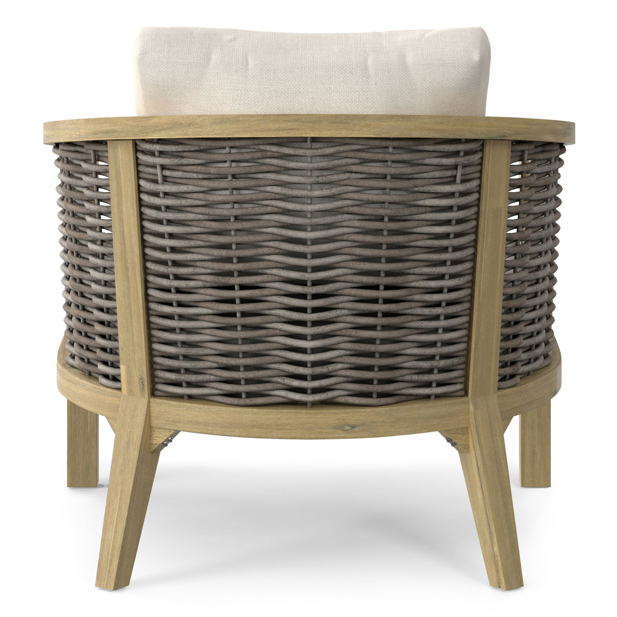 Parkside - Outdoor Conversation Chair (Set of 2) - Natural by Simpli-Home | Bel Furniture