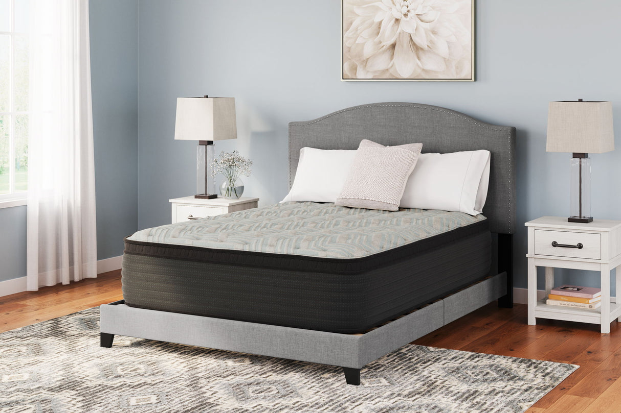Palisades Et - California King Mattress - Gray / Blue