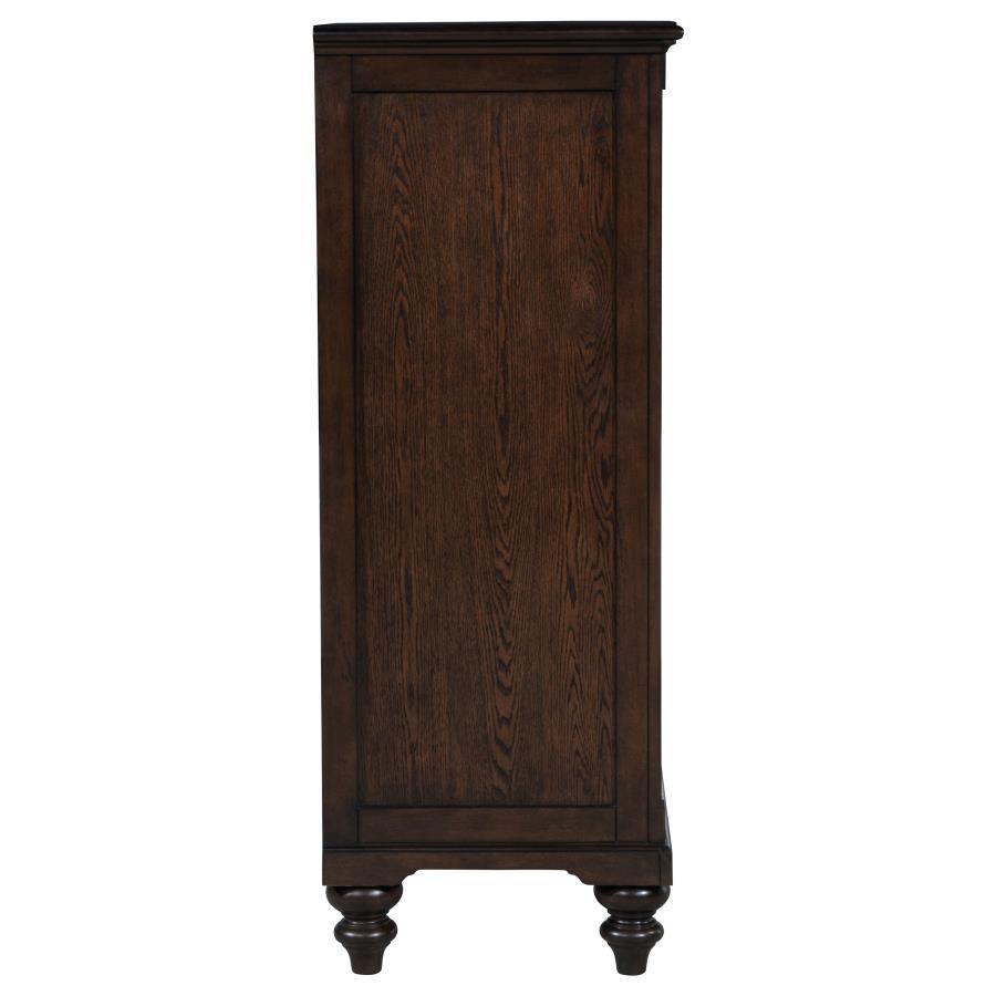 Andover - 5-Drawer Chest Of Drawers - Dark Oak by Coaster Fine Furniture | Bel Furniture