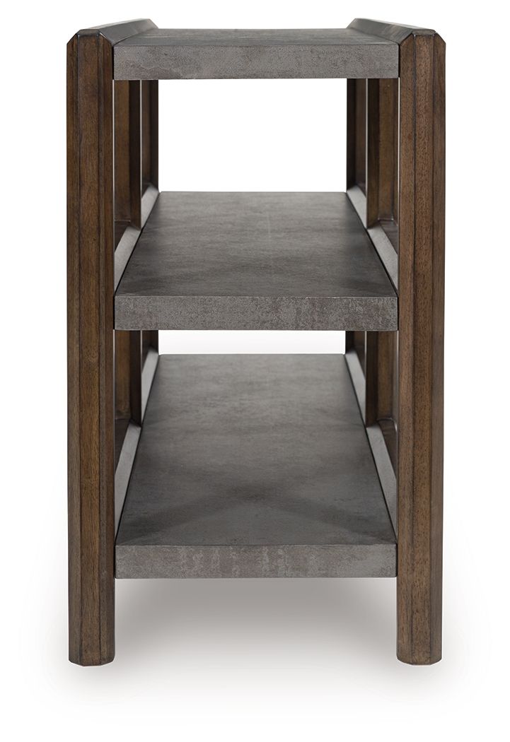Kallenny - Brown / Gray - Sofa Table by Signature Design by Ashley® | Bel Furniture