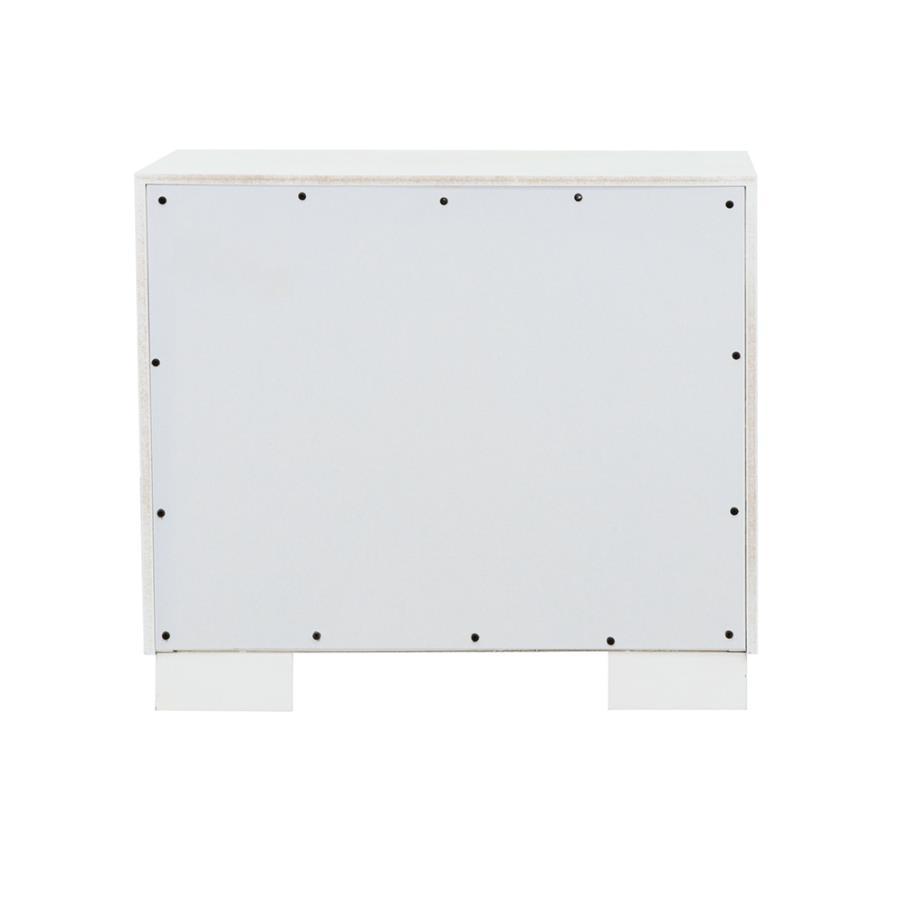 Jessica - 2-Drawer Nightstand by CoasterEssence | Bel Furniture