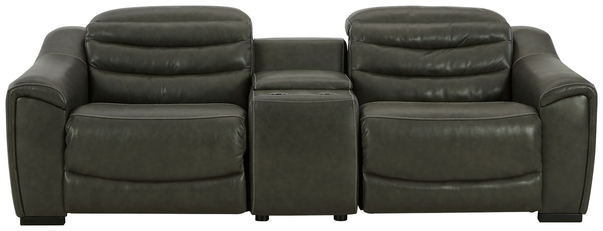 Center Line - Power Recliner Sectional by Signature Design by Ashley® | Bel Furniture