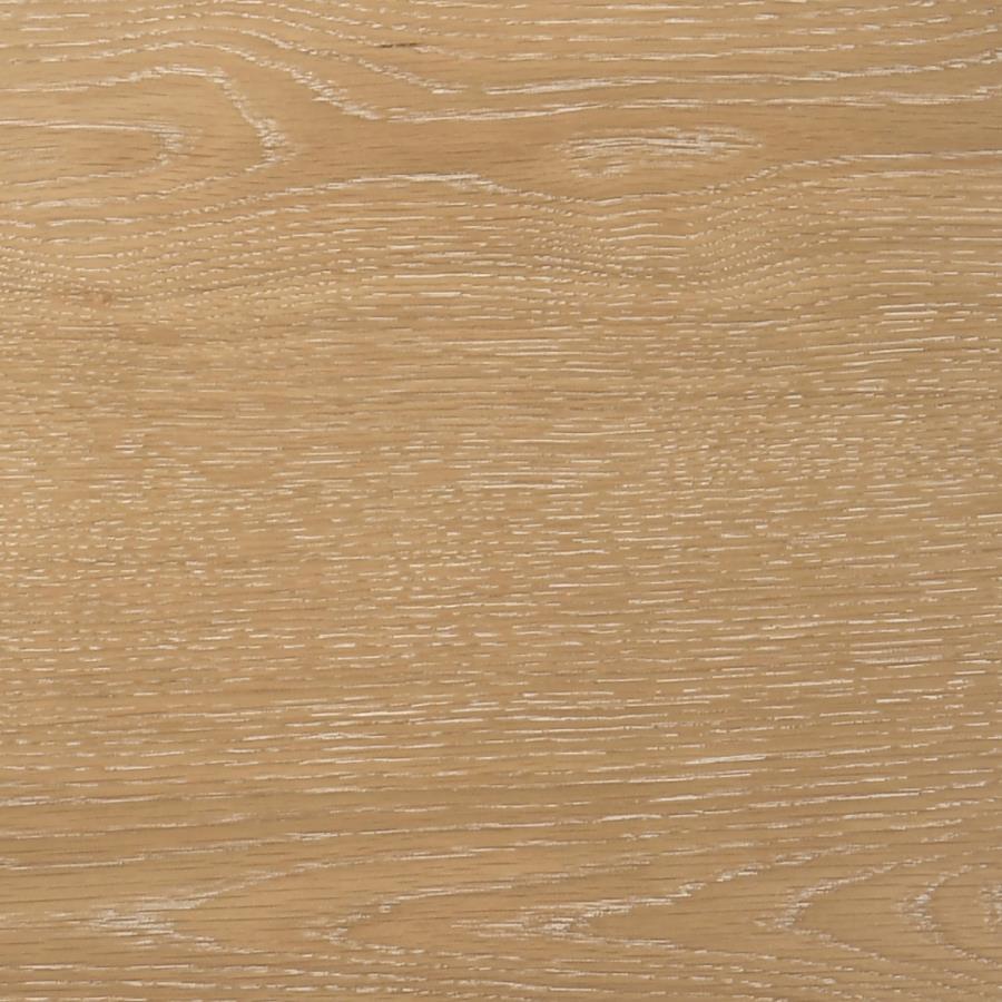 Ottowa - Round Wood Table With Shelf