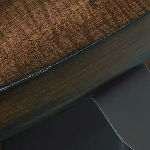 Kraeburn - Brown / Black - Round Cocktail Table by Signature Design by Ashley® | Bel Furniture