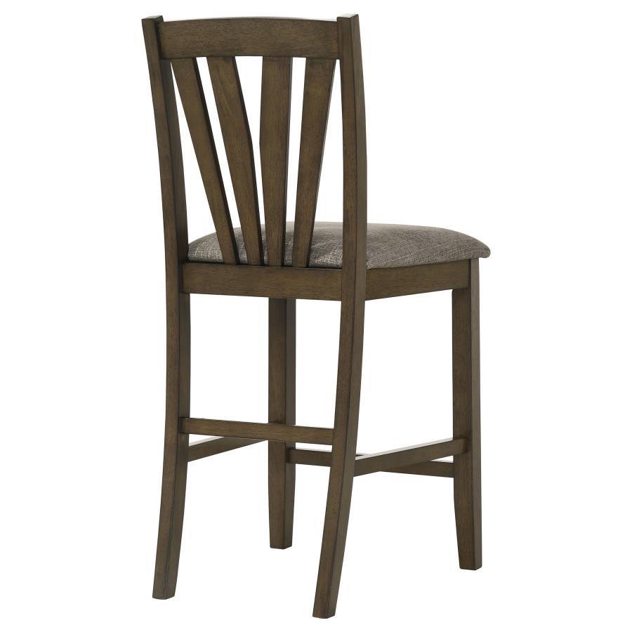 Canfield - Counter Height Dining Side Chair (Set of 2) - Brown by Coaster Fine Furniture | Bel Furniture