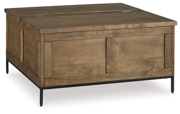 Torlanta - Brown - Lift Top Cocktail Table by Signature Design by Ashley® | Bel Furniture