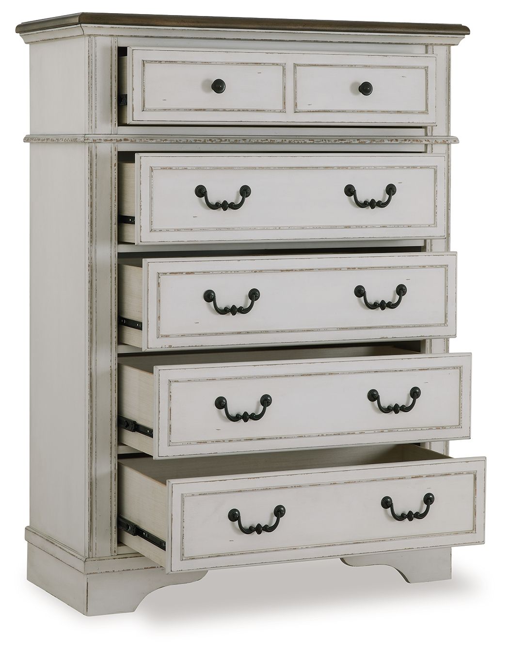 Blendon - Two-tone - Five Drawer Chest by Signature Design by Ashley® | Bel Furniture