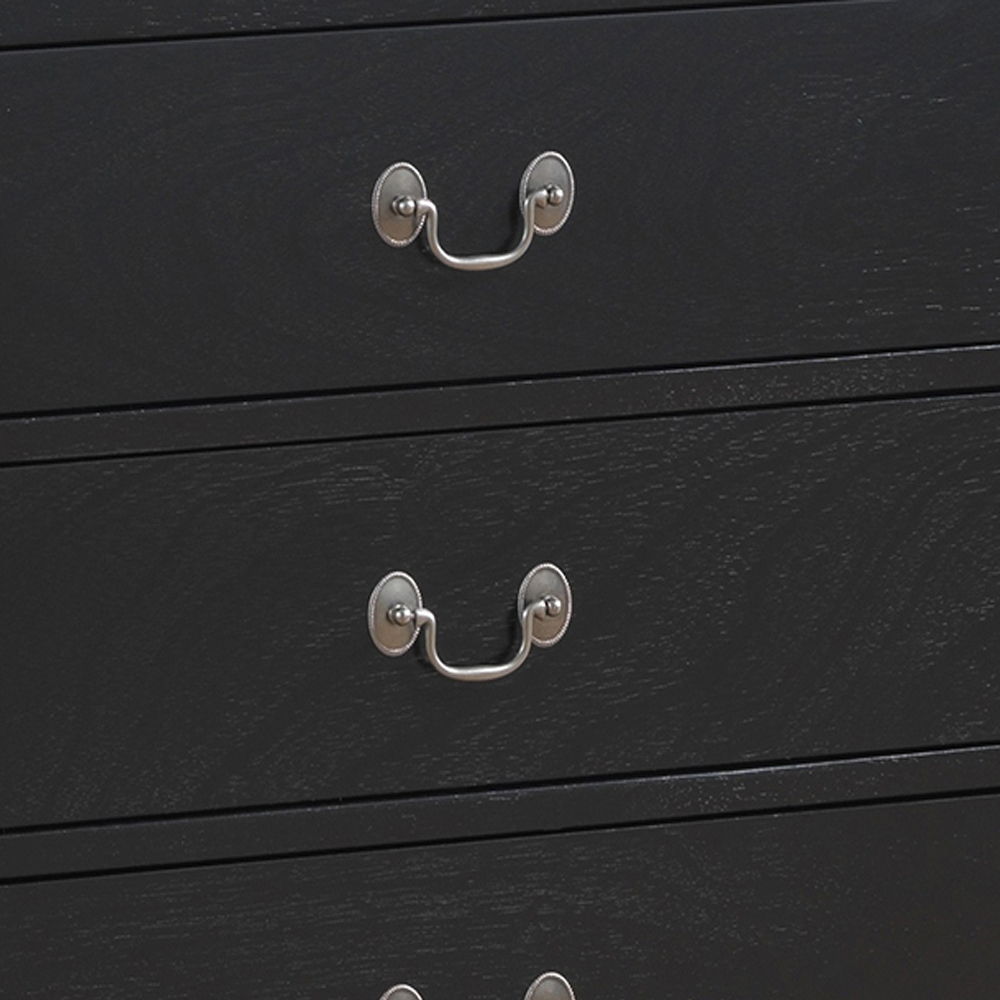 Louis Phillipe - Dresser - Black by Glory Furniture | Bel Furniture